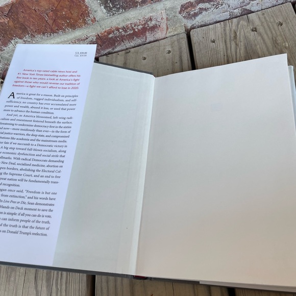 Sean Hannity Live Free Or Die Hardcover Book - Picture 5 of 10